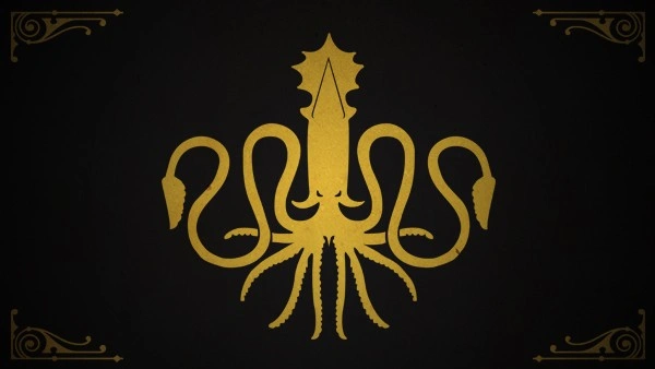 Bandeira da casa Greyjoy